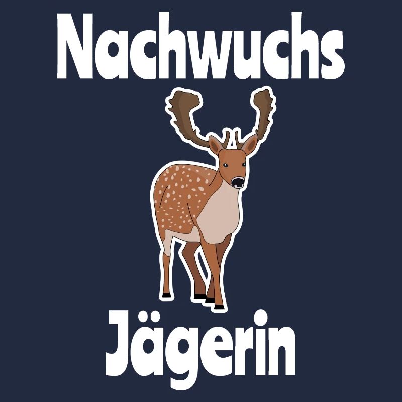 Nachwuchs Jägerin Jagd Dammwild Geburt Baby Kind