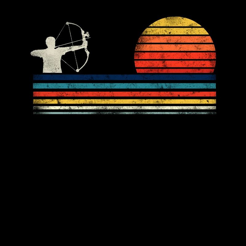 Archery Bow Archer Retro Vintage