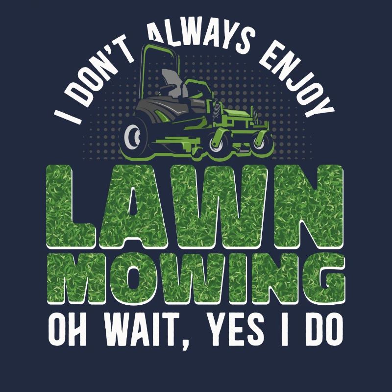 Lawn Mower Mowing Dad Father