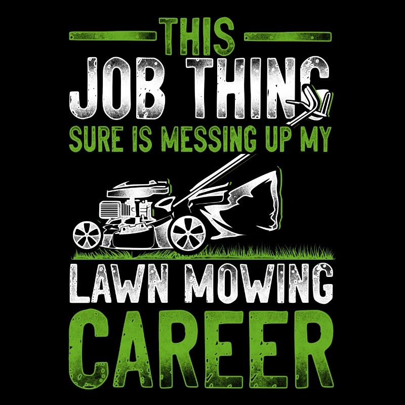 Lawn Mower Mowing Dad Father