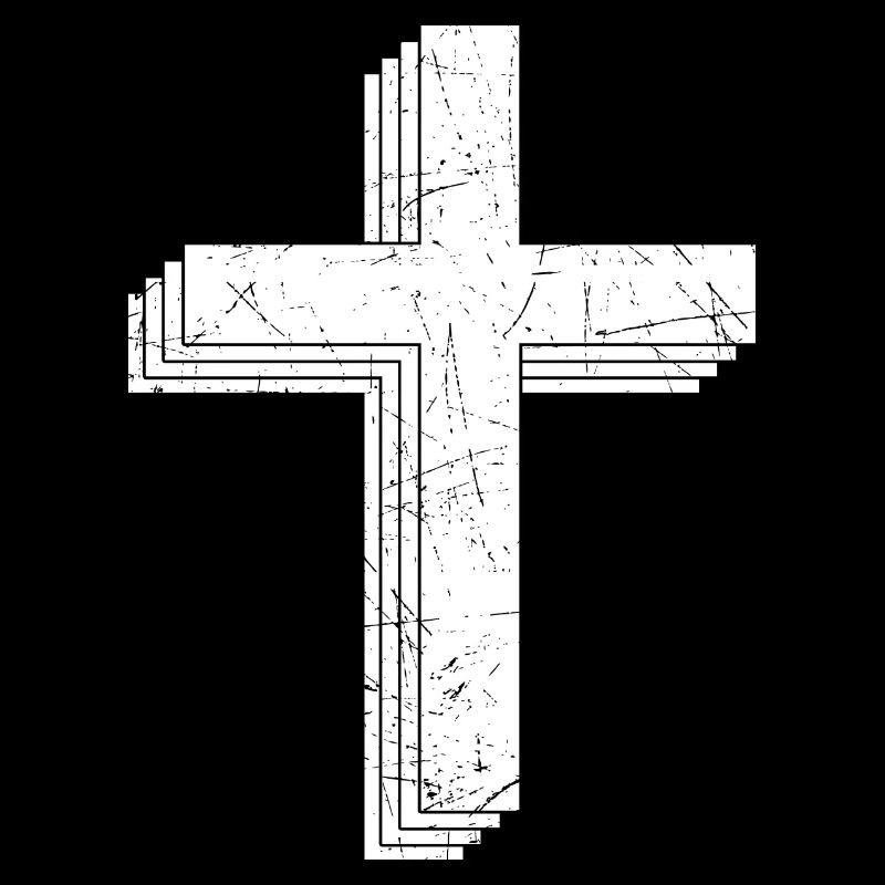 Retro Vintage Jesus Kreuz Geschenkidee