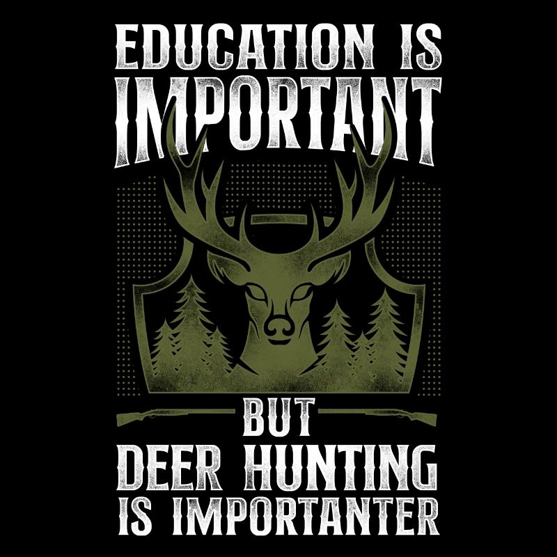 Buck Deer Hunting Hunter Vintage