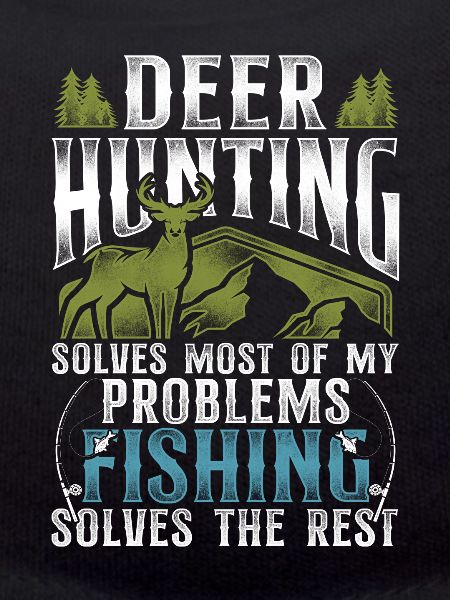 Buck Deer Hunting Hunter Fishing