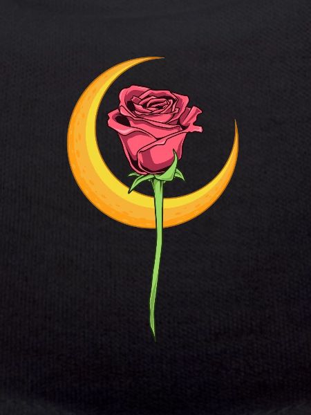 Rose mit Mond - Gothic Romance
