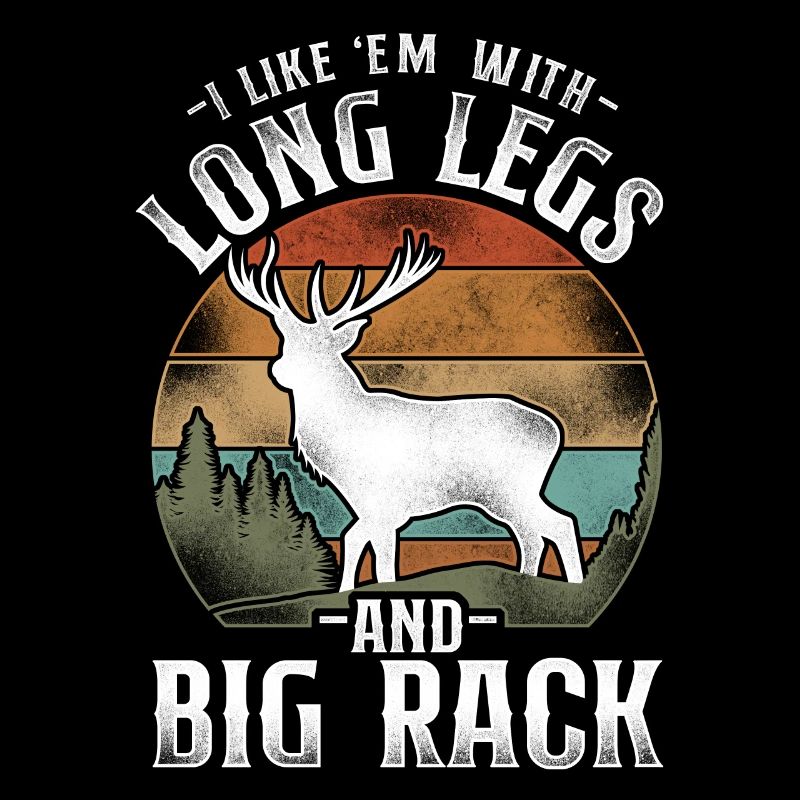 Buck Deer Hunting Hunter Vintage