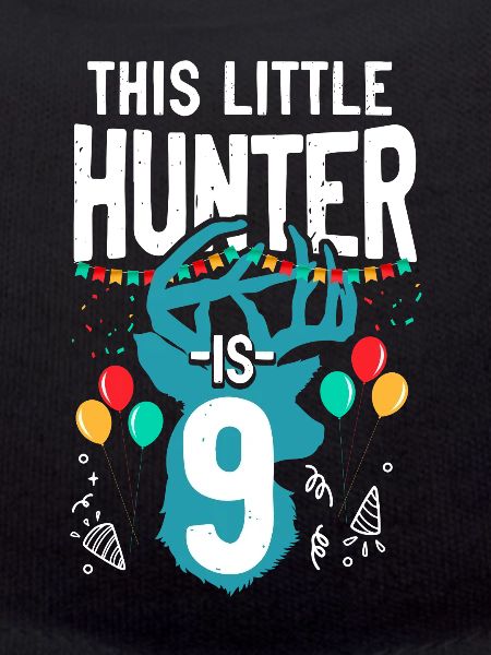Buck Deer Chasse Hunter Kid