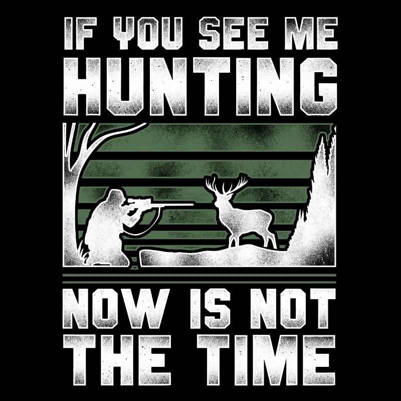 Buck Deer Hunting Hunter Vintage