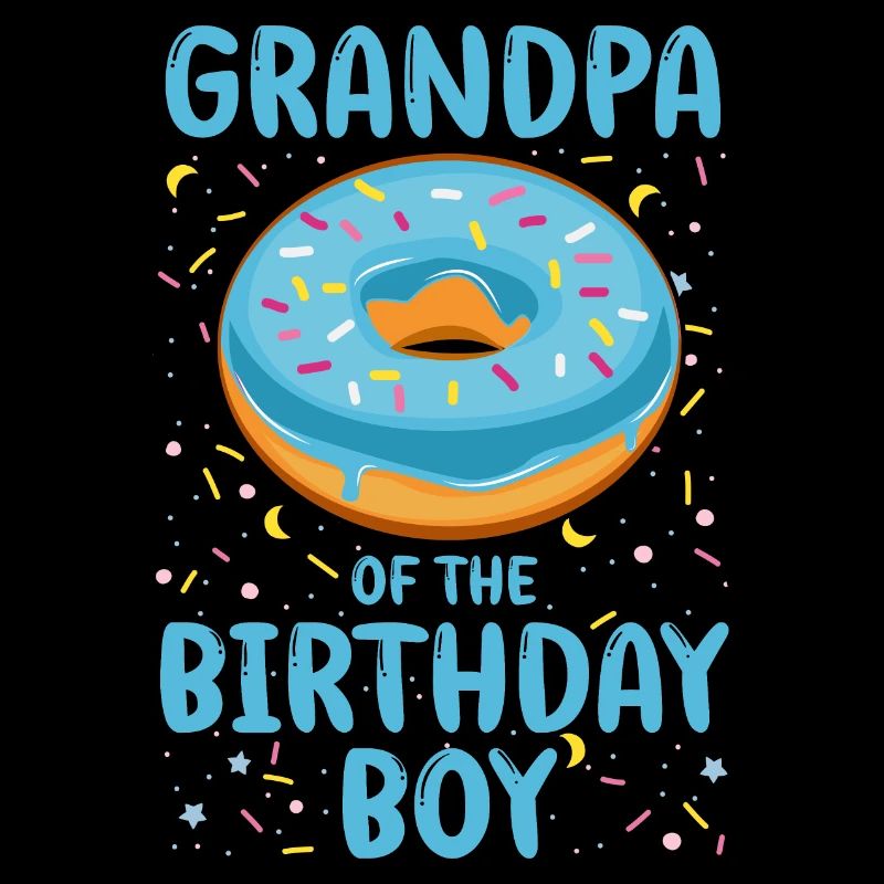 Grand-père du garçon d’anniversaire garçon