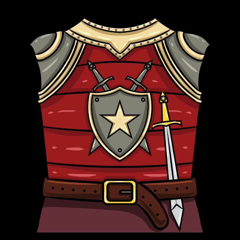 Costume de chevalier Halloween