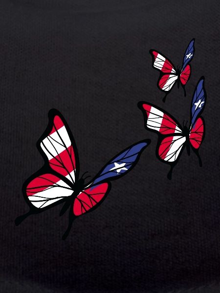 Drapeau papillon portoricain
