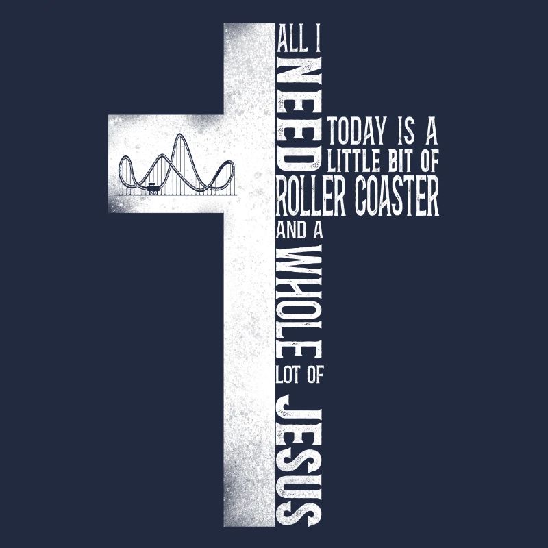 Roller Coaster Cross Christian