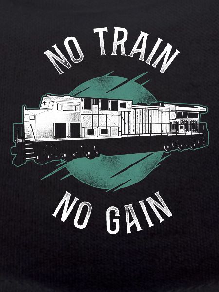 Freight Diesel Train Driver