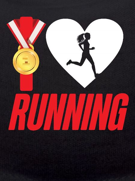 Running Runner Half Marathon Heart