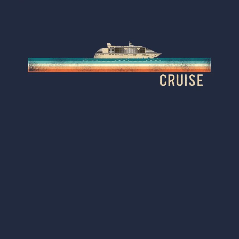 Cruise Ship Vacation Retro Vintage