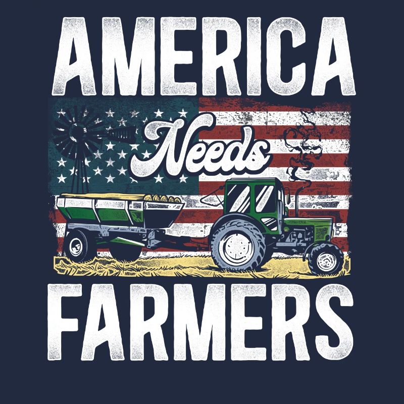 Farming Farmer Tractor Vintage Us