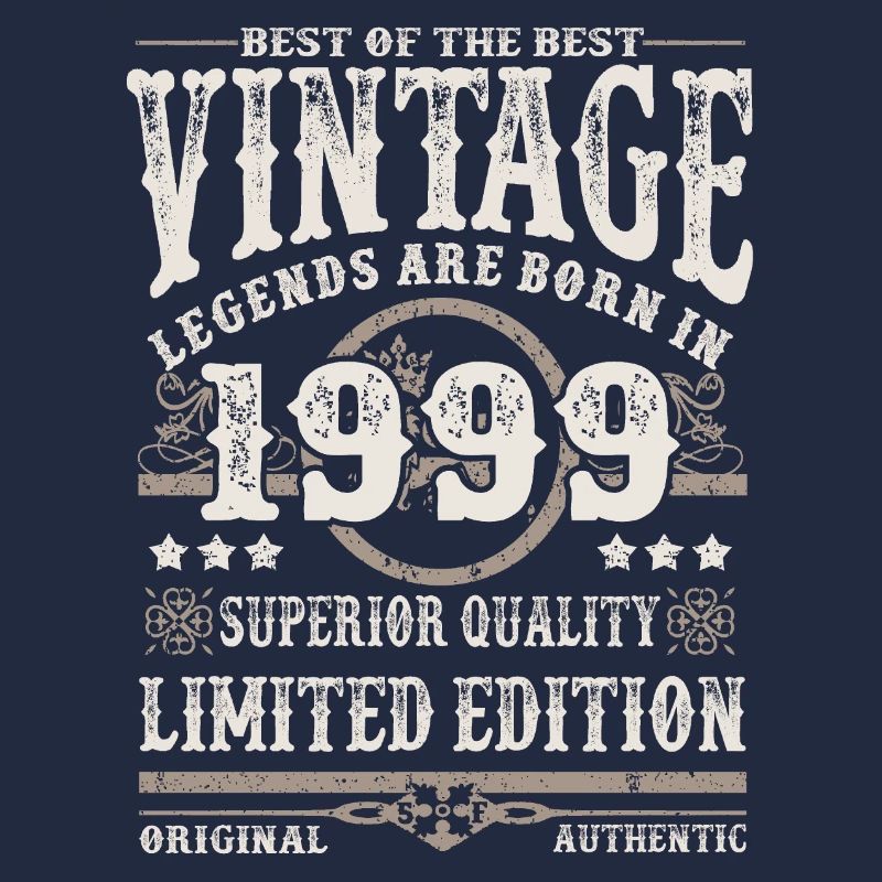 Legends are born in 1999