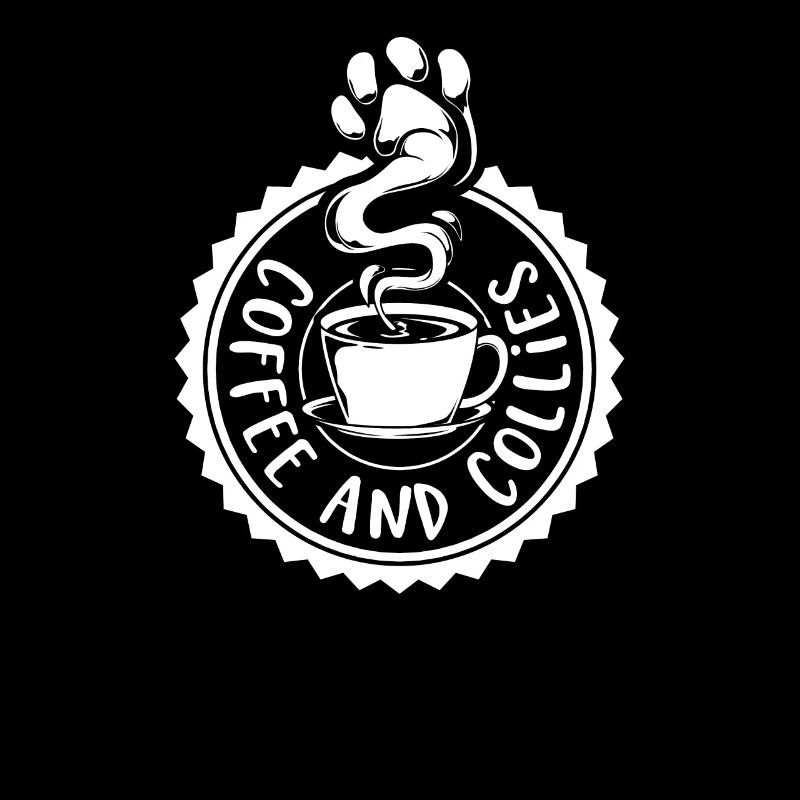Kaffee und Langhaarcollie