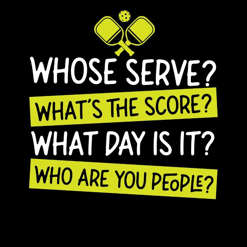 Pickleball Whose Serve? What's The