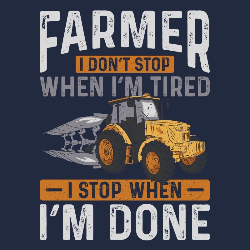 Farming Farmer Vintage Tractor