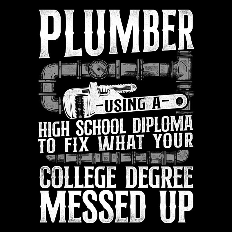 Plumbing Plumber Vintage Plumber