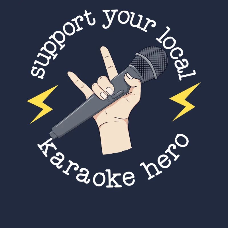 Karaoke Singer 80s Retro Support