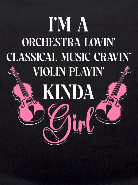 Violoniste Fille I’m A