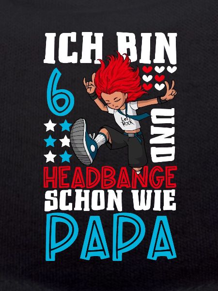 Ich bin 6 - Mädchen Rocker