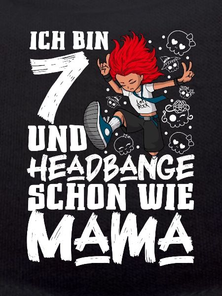 Ich bin 7 - Mädchen Rocker