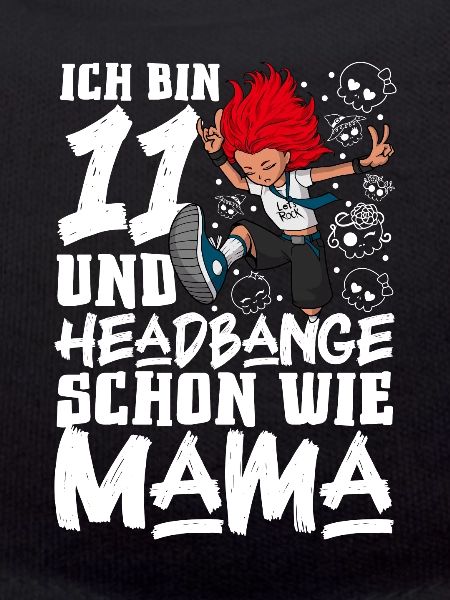 Ich bin 11 - Mädchen Rocker