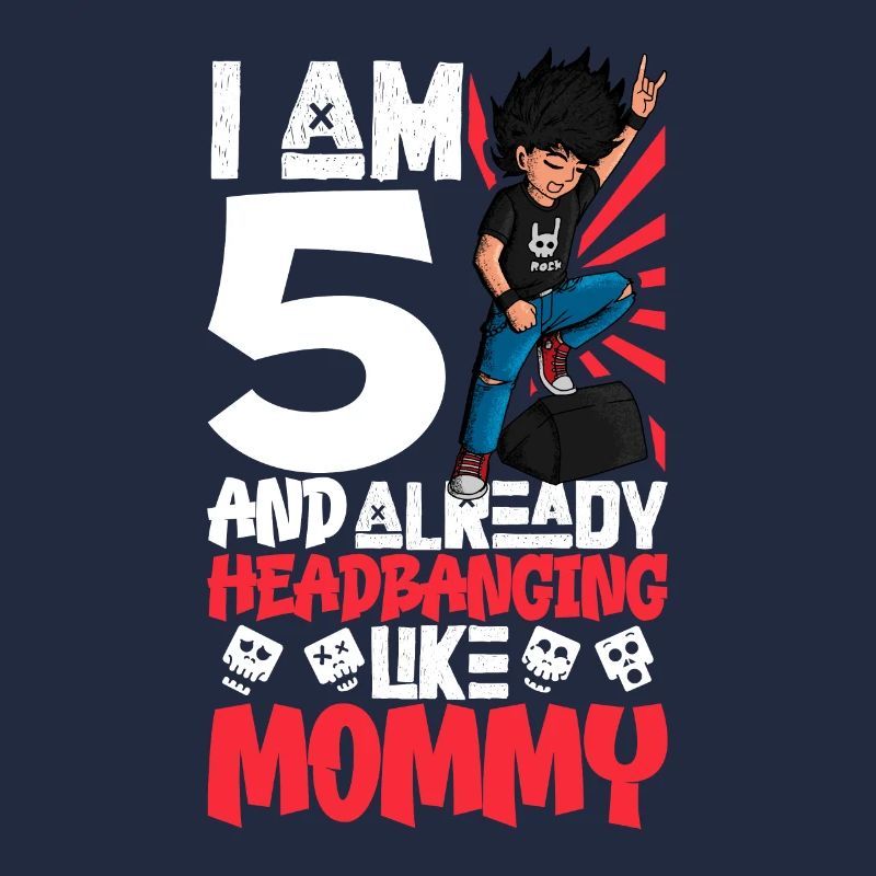 Ich bin 5 - Jungen Rocker