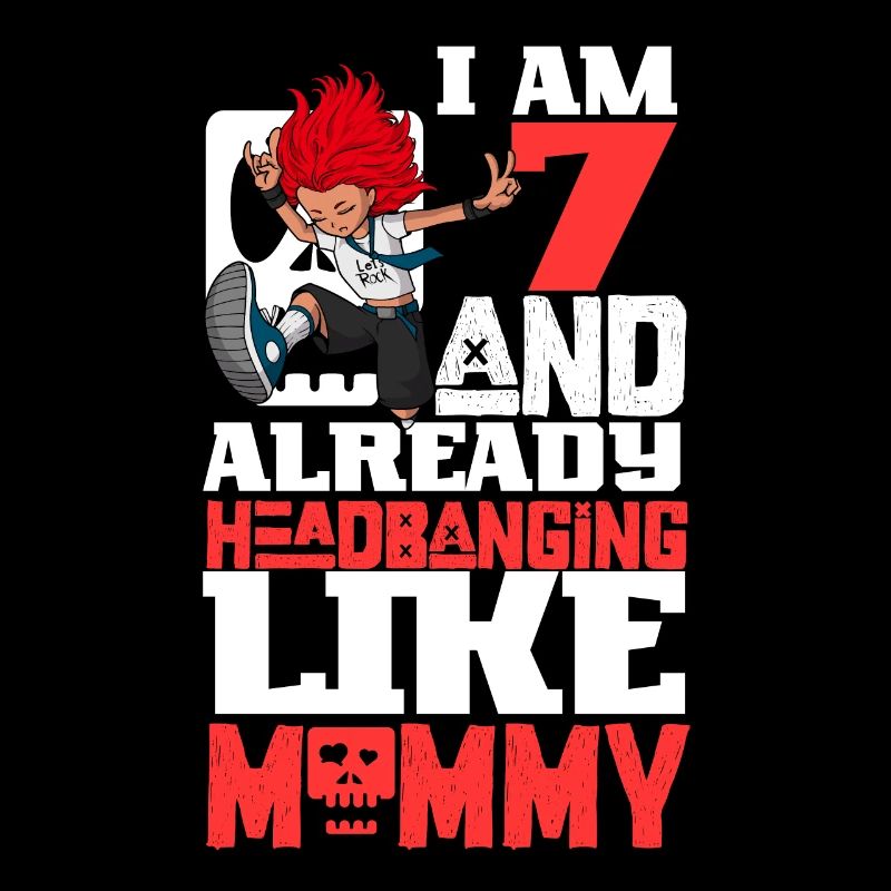 Ich bin 7 - Mädchen Rocker
