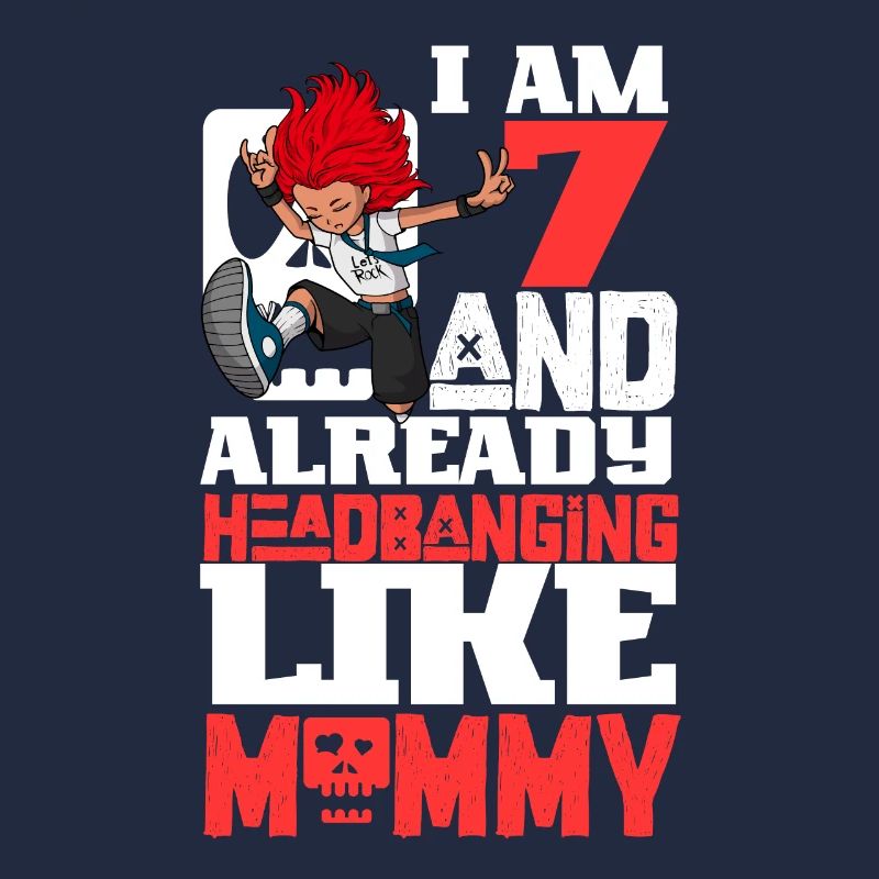 Ich bin 7 - Mädchen Rocker