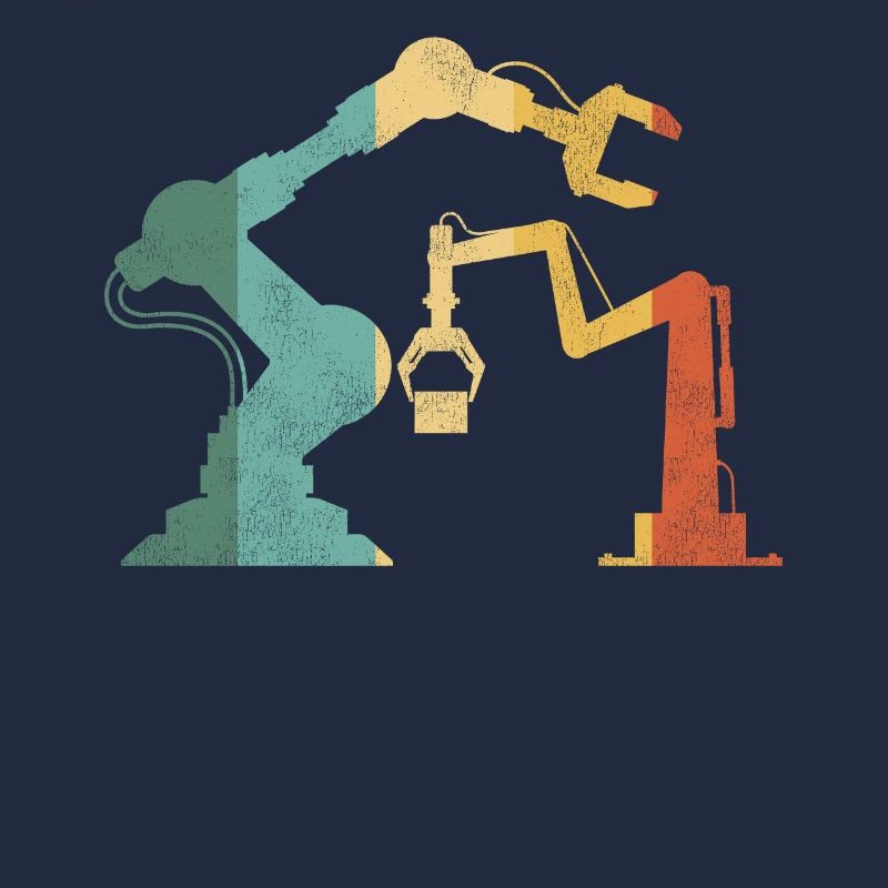 Robot Robotics Engineer Retro