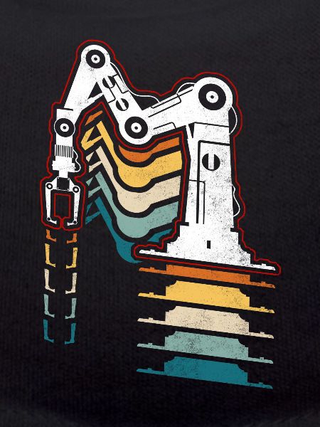 Robot Robotics Engineer Retro