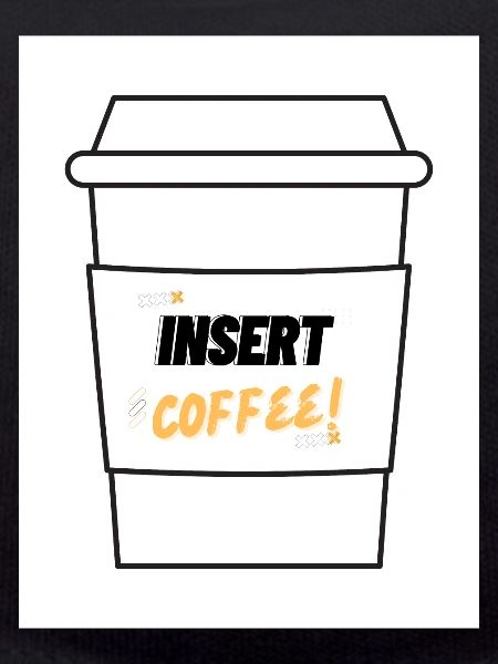 Insert Coffee Label LSHYBW