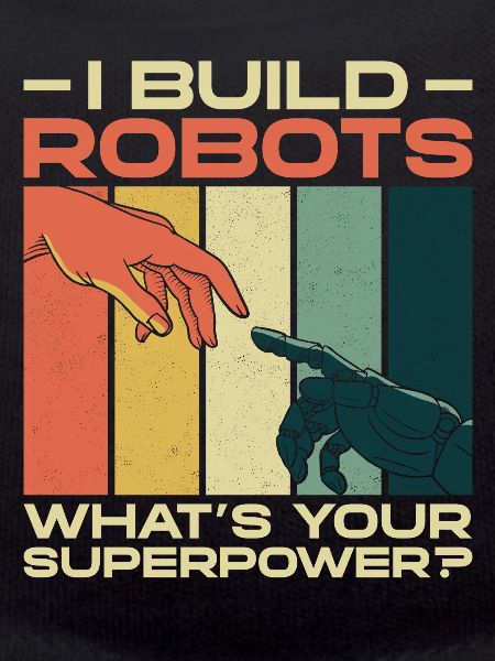 Robot Robotics Engineer Retro