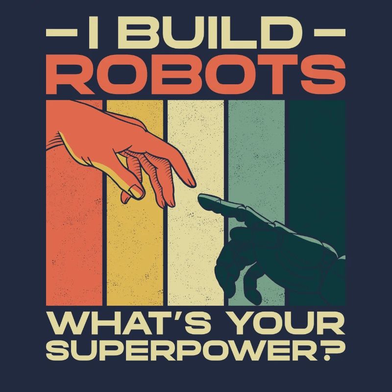 Robot Robotics Engineer Retro
