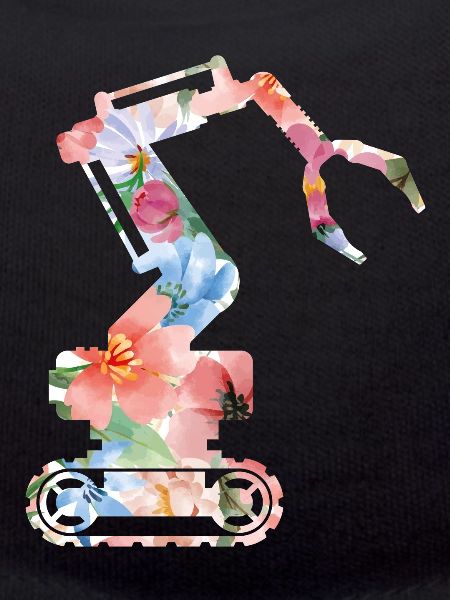 Robot Robotics Engineer Flower
