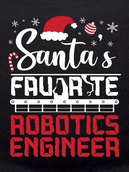Robot Robotics Engineer Christmas