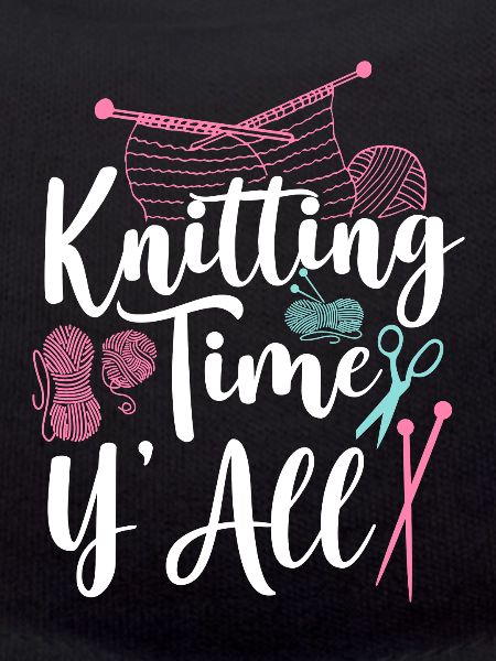 Knitting Knitter Knitting Time