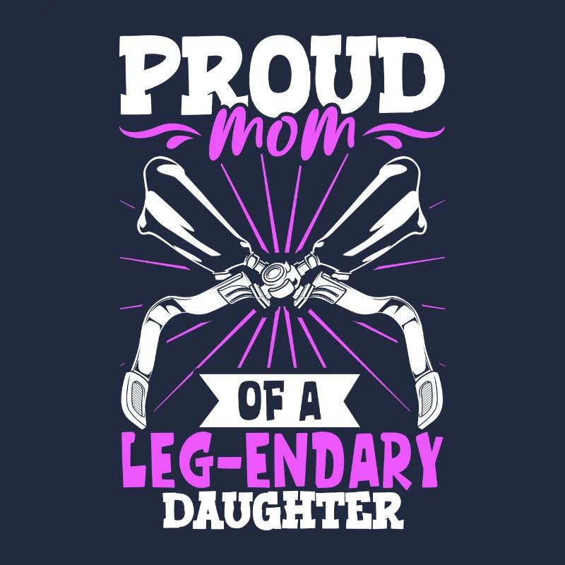 Stolze Mutter - Beinprothese