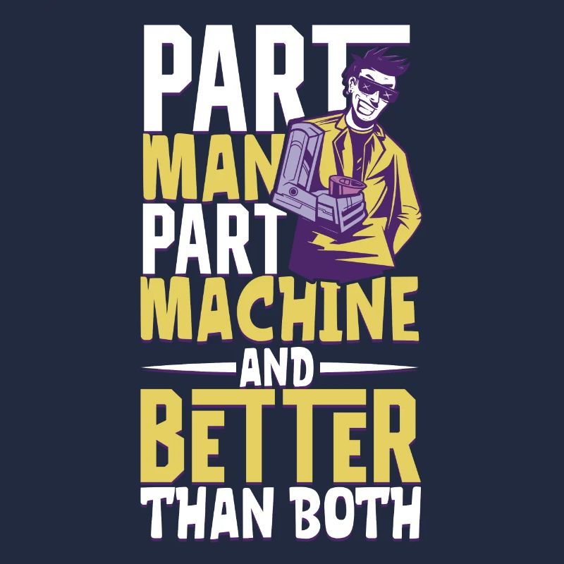 Moitié machine mi-humaine - prothèse de bras