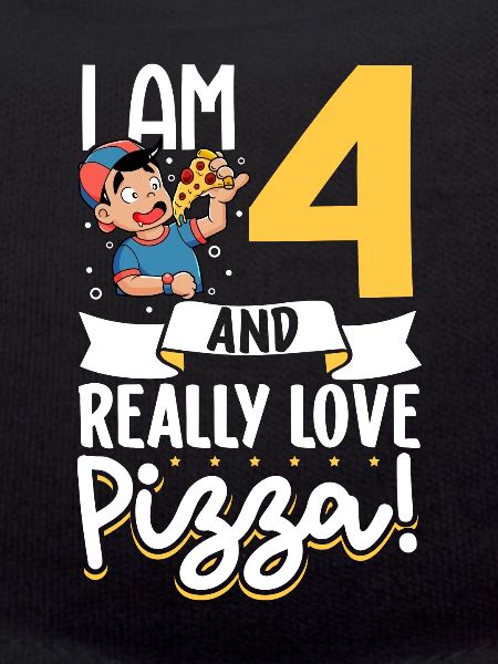I'm 4 - Boy Pizza