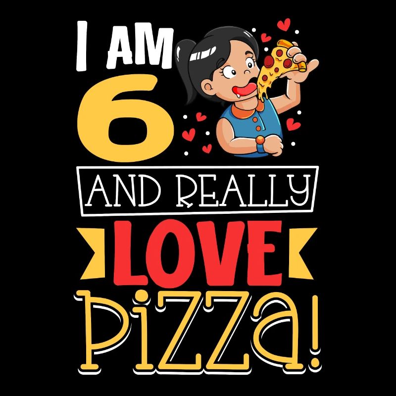 Ich bin 6 - Mädchen Pizza