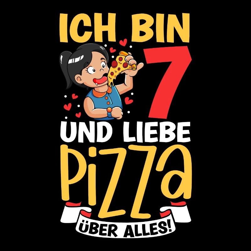Ich bin 7 - Mädchen Pizza