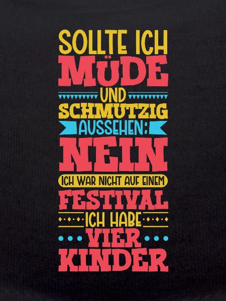 Müde und schmutzig - vier Kinder