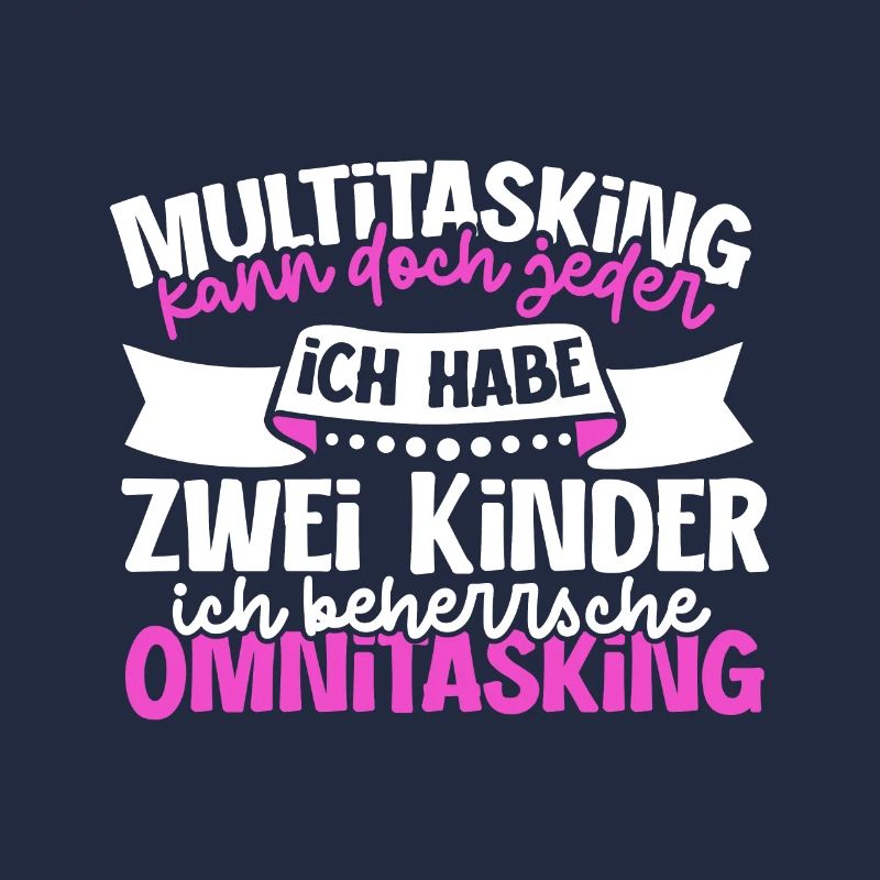 Multitasking kann jeder - Mutter und Kinder