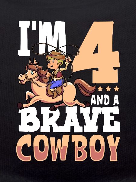 Ich bin 4 - Jungen Cowboy
