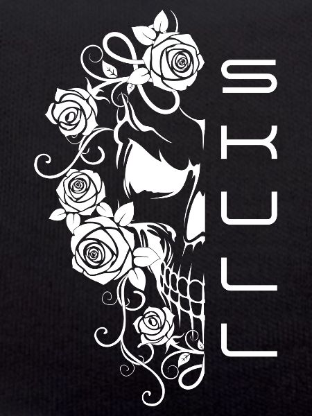 Skull Roses Skull