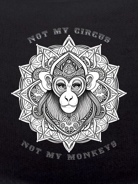 Monkey Mandala English